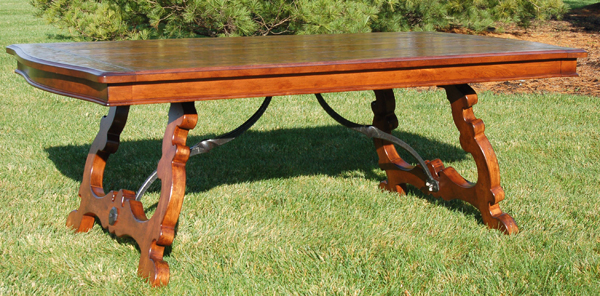 Handcrafted table by Bruce Stambaugh