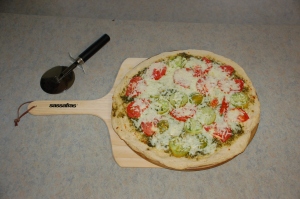 Veggie pizza by Bruce Stambaugh