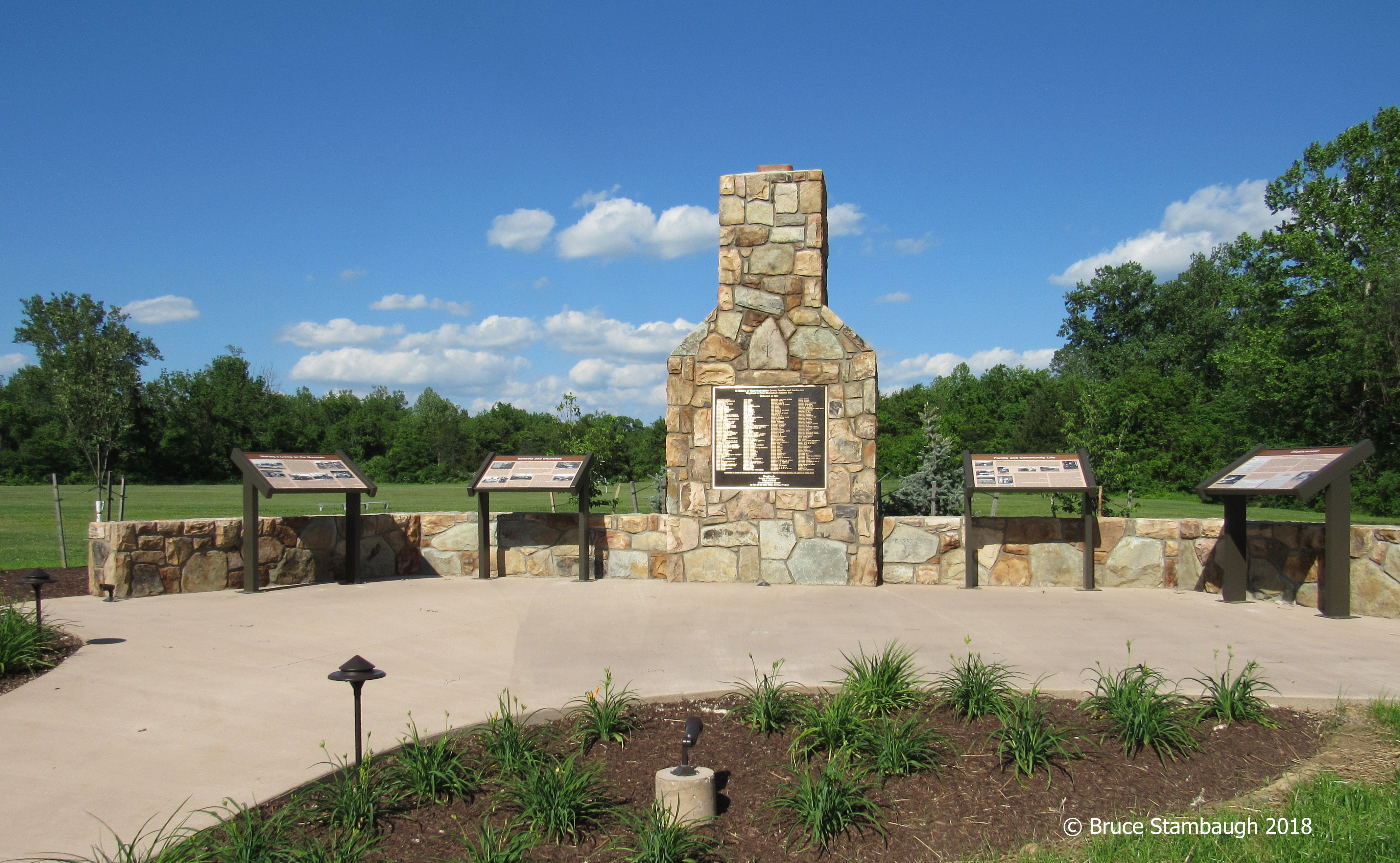 memorial chimney, Shenandoah NP